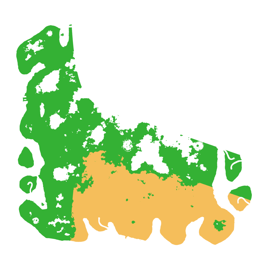 Biome Rust Map: Procedural Map, Size: 4250, Seed: 160622