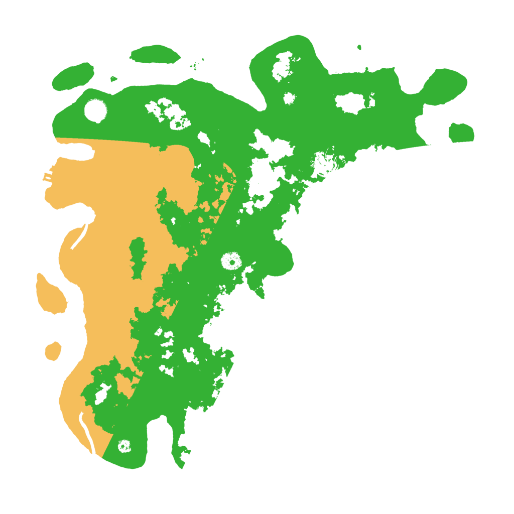 Biome Rust Map: Procedural Map, Size: 4000, Seed: 378808887