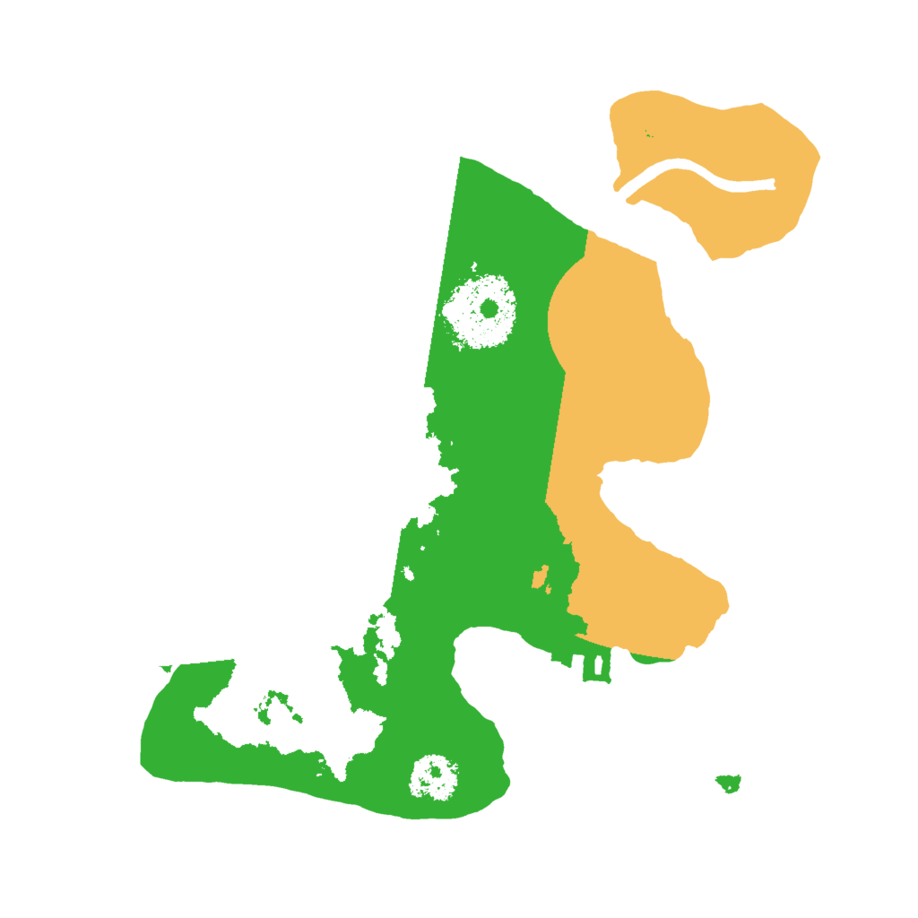 Biome Rust Map: Procedural Map, Size: 2000, Seed: 34655445