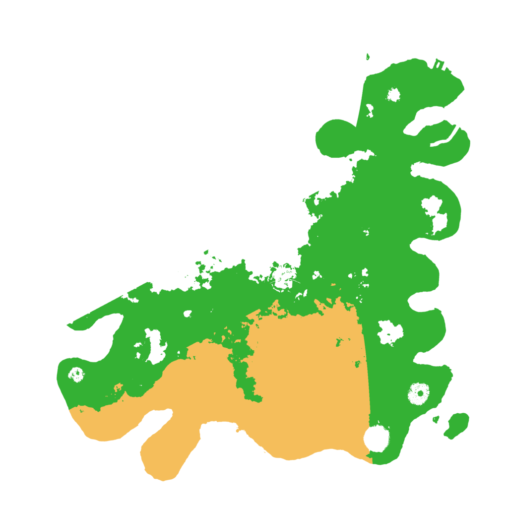 Biome Rust Map: Procedural Map, Size: 3500, Seed: 97568056