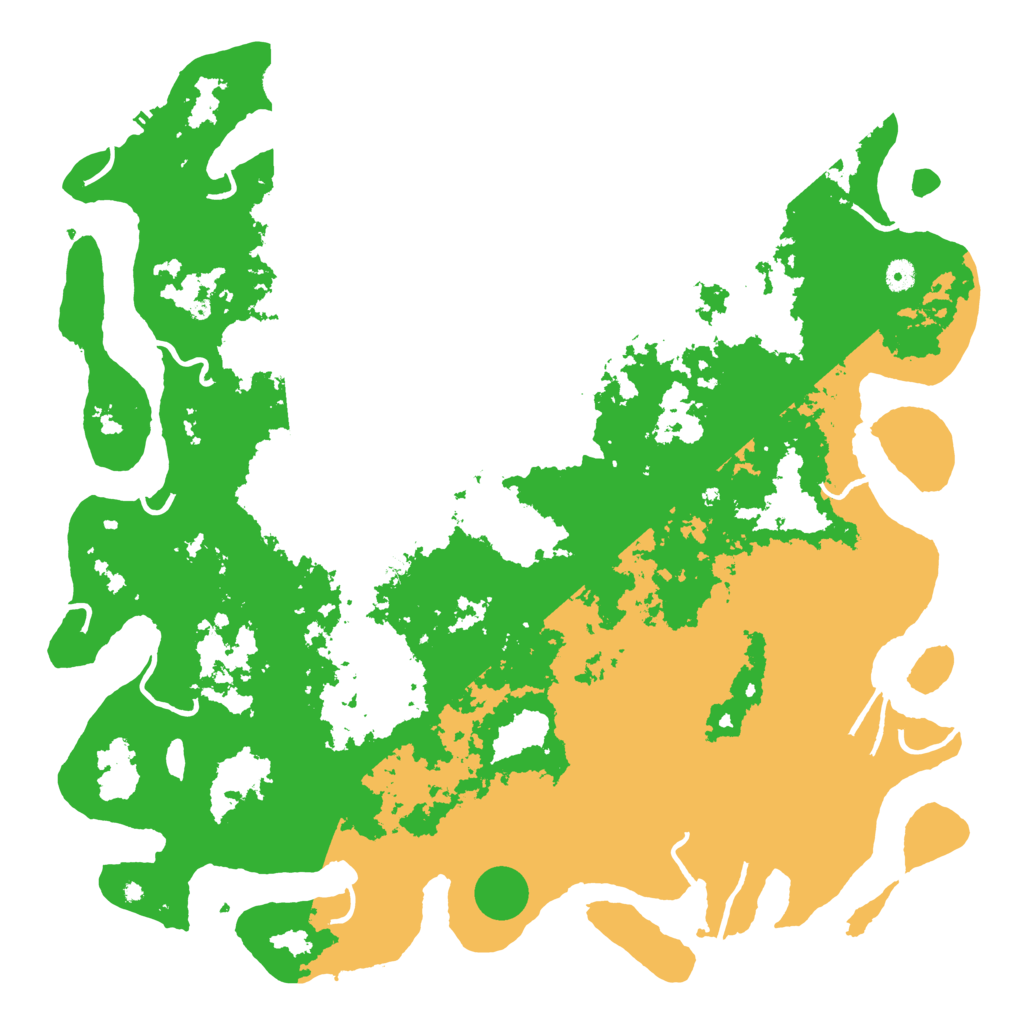 Biome Rust Map: Procedural Map, Size: 5000, Seed: 6795249