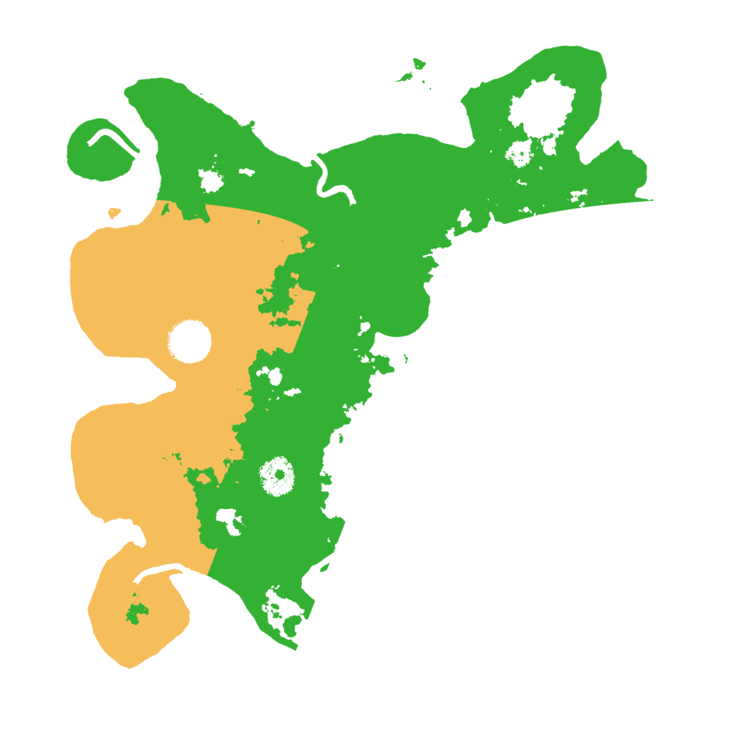 Biome Rust Map: Procedural Map, Size: 3000, Seed: 4865904