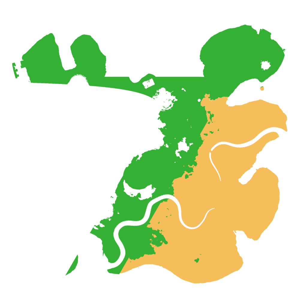 Biome Rust Map: Procedural Map, Size: 3000, Seed: 1947834643