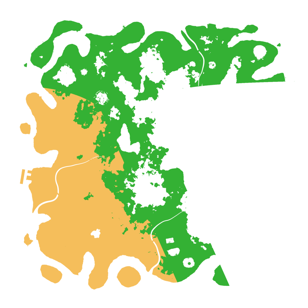 Biome Rust Map: Procedural Map, Size: 4250, Seed: 1583228124