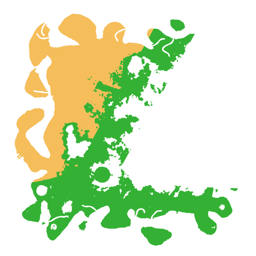 Biome Rust Map: Procedural Map, Size: 4250, Seed: 770027