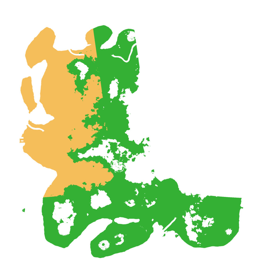 Biome Rust Map: Procedural Map, Size: 4000, Seed: 1243658449