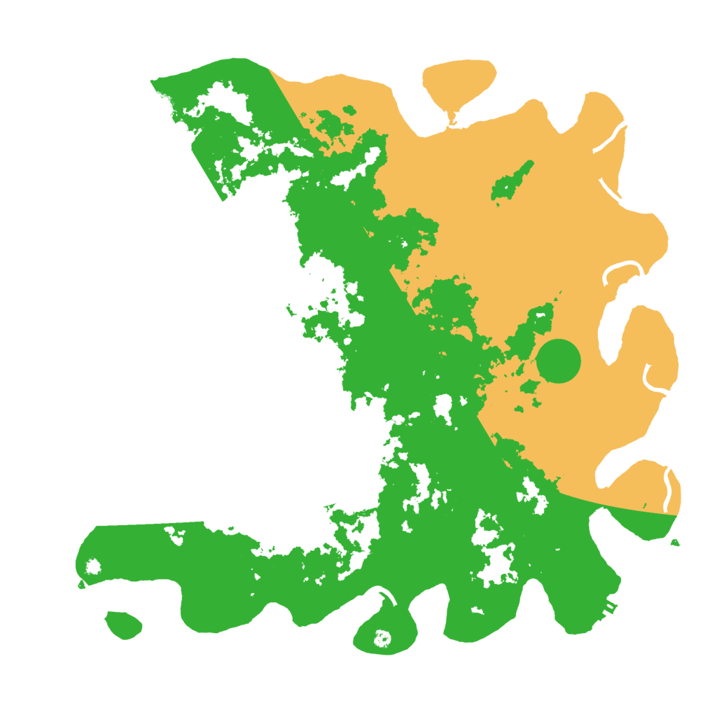 Biome Rust Map: Procedural Map, Size: 4250, Seed: 333851