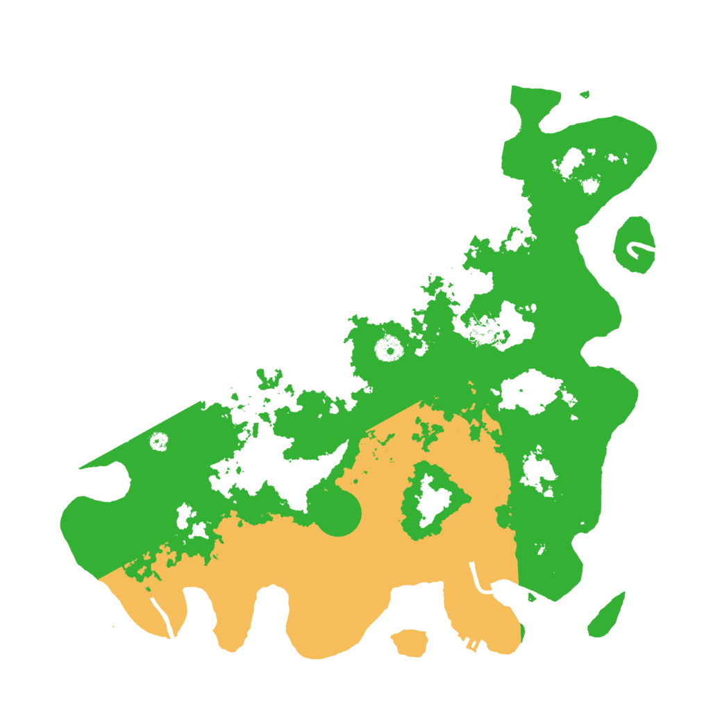 Biome Rust Map: Procedural Map, Size: 4000, Seed: 1491153