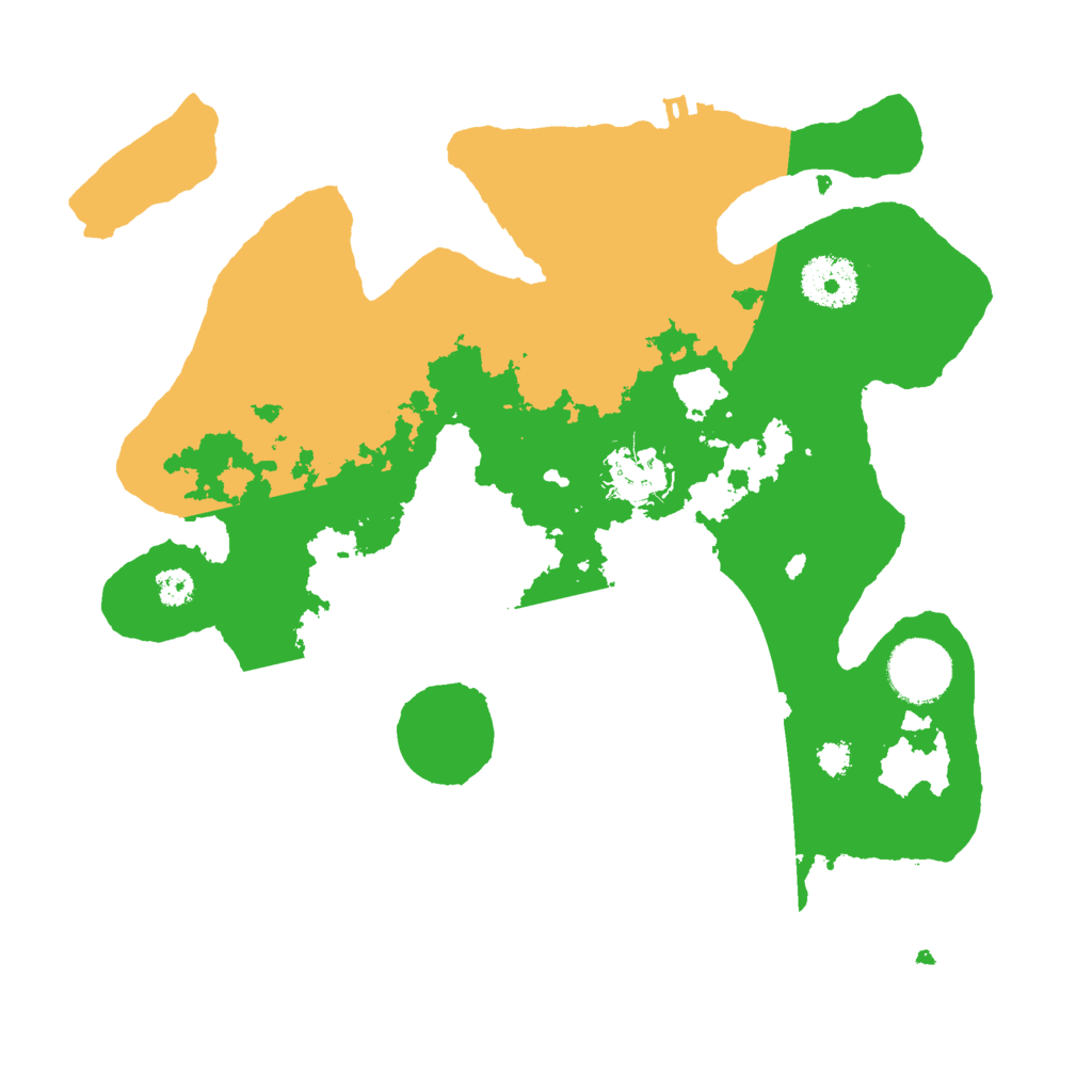 Biome Rust Map: Procedural Map, Size: 3000, Seed: 1389498656