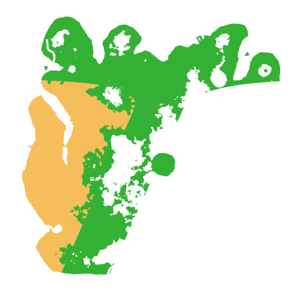 Biome Rust Map: Procedural Map, Size: 3500, Seed: 1279944673