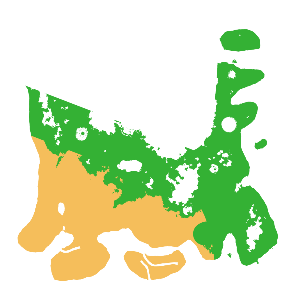 Biome Rust Map: Procedural Map, Size: 3500, Seed: 478870995