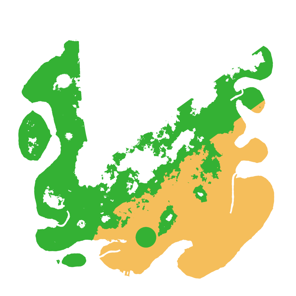Biome Rust Map: Procedural Map, Size: 3800, Seed: 894125
