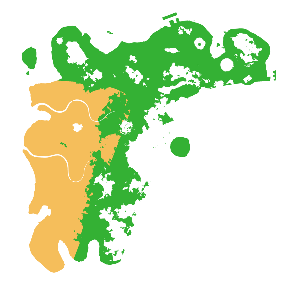 Biome Rust Map: Procedural Map, Size: 4000, Seed: 269378452