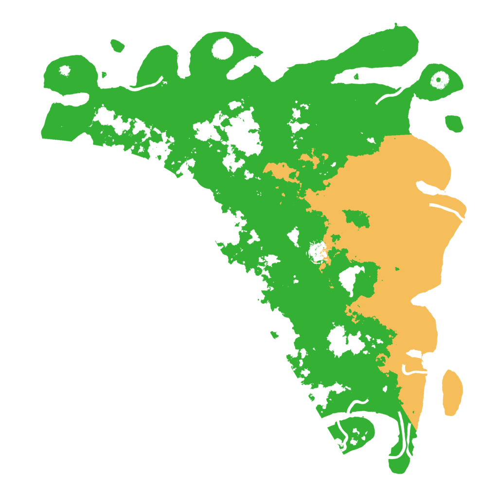 Biome Rust Map: Procedural Map, Size: 4250, Seed: 1965966518