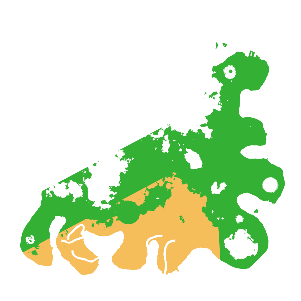 Biome Rust Map: Procedural Map, Size: 3500, Seed: 31318160