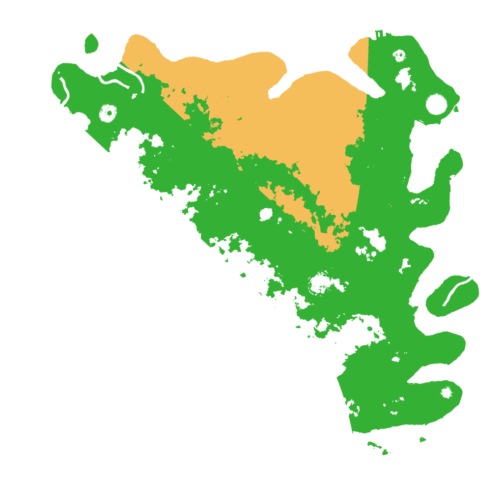 Biome Rust Map: Procedural Map, Size: 4250, Seed: 143296940