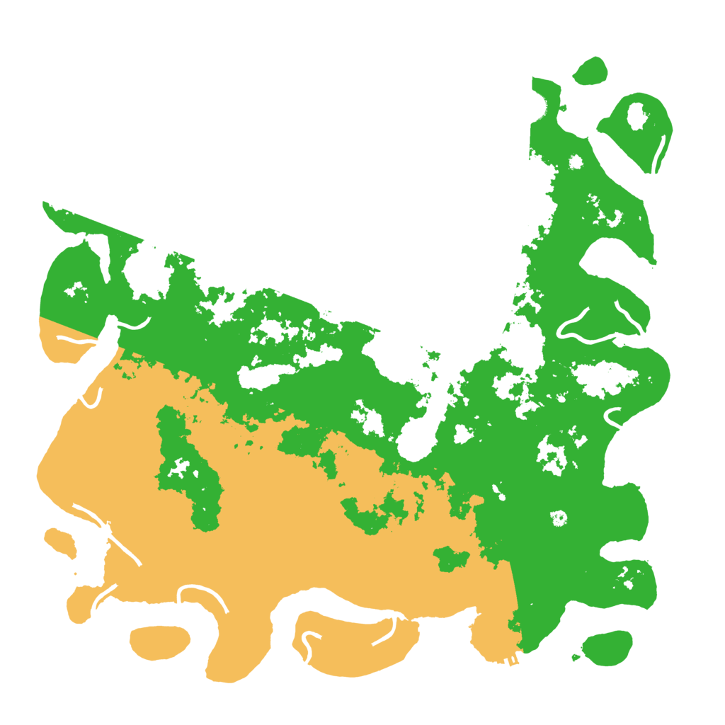 Biome Rust Map: Procedural Map, Size: 4600, Seed: 700932650