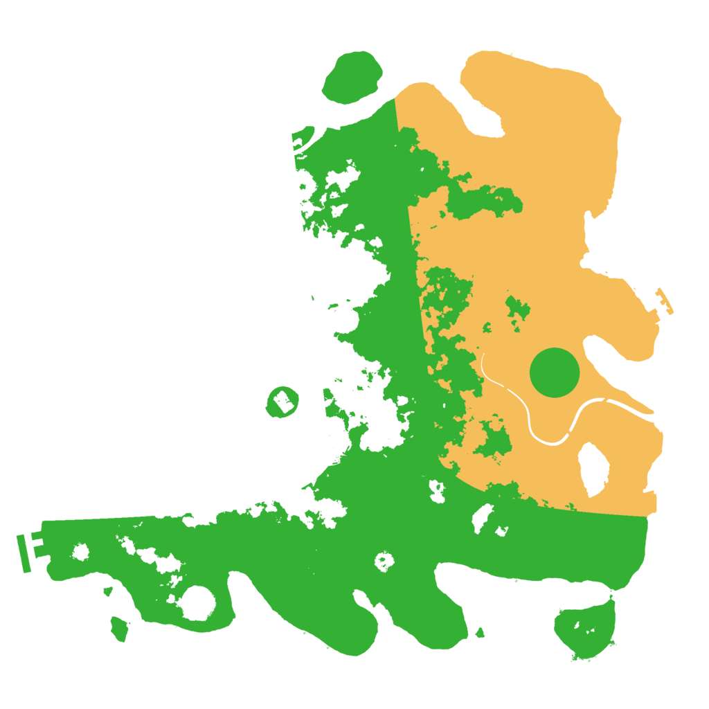 Biome Rust Map: Procedural Map, Size: 3750, Seed: 1775015609