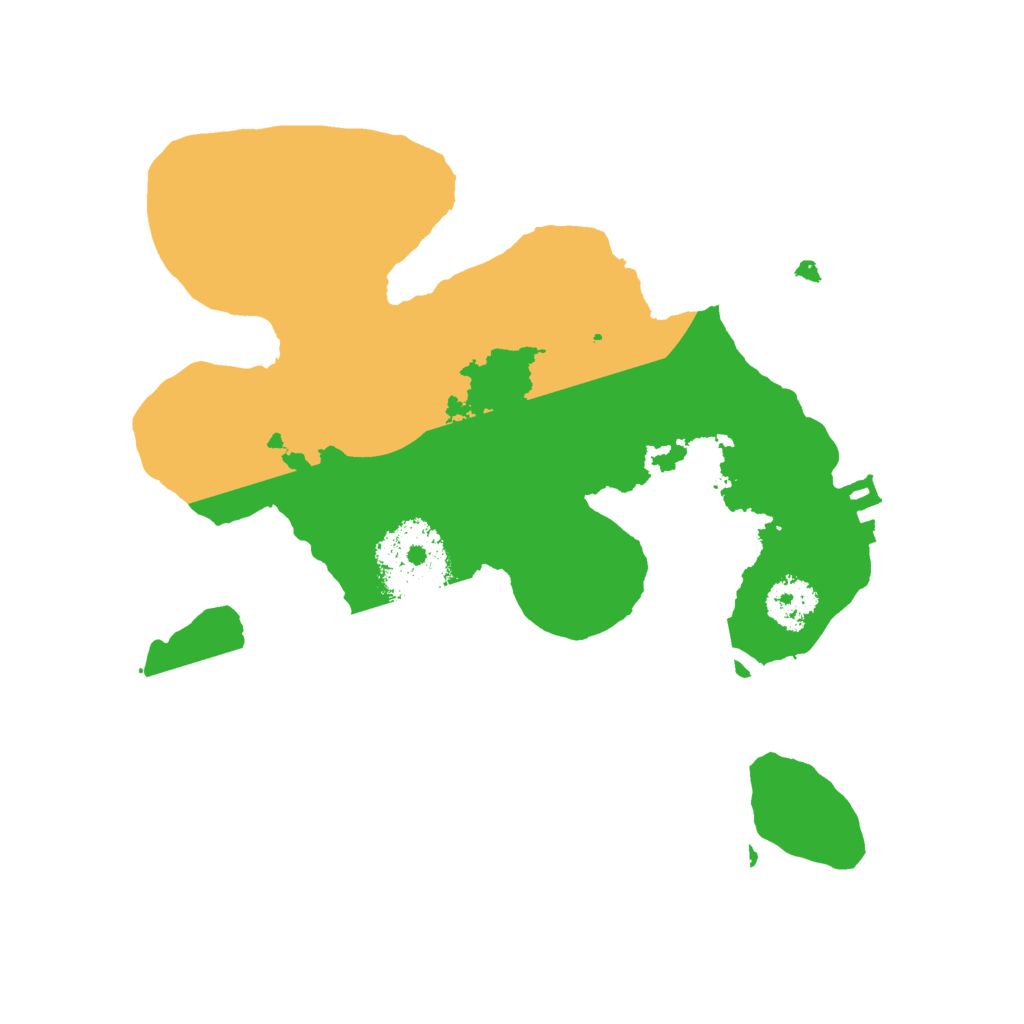 Biome Rust Map: Procedural Map, Size: 2100, Seed: 1131115837