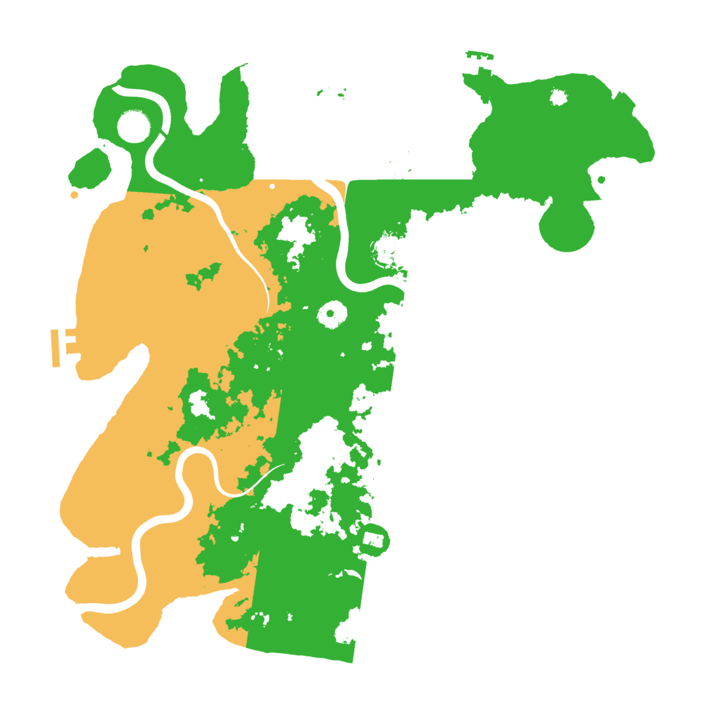 Biome Rust Map: Procedural Map, Size: 3850, Seed: 792661020