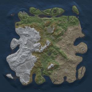Thumbnail Rust Map: Procedural Map, Size: 3800, Seed: 698348248, 18 Monuments