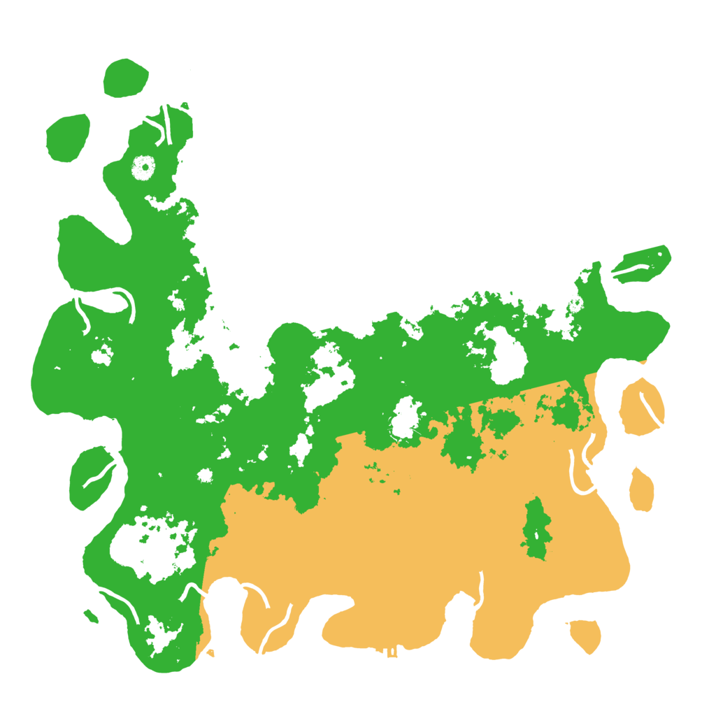 Biome Rust Map: Procedural Map, Size: 4402, Seed: 1