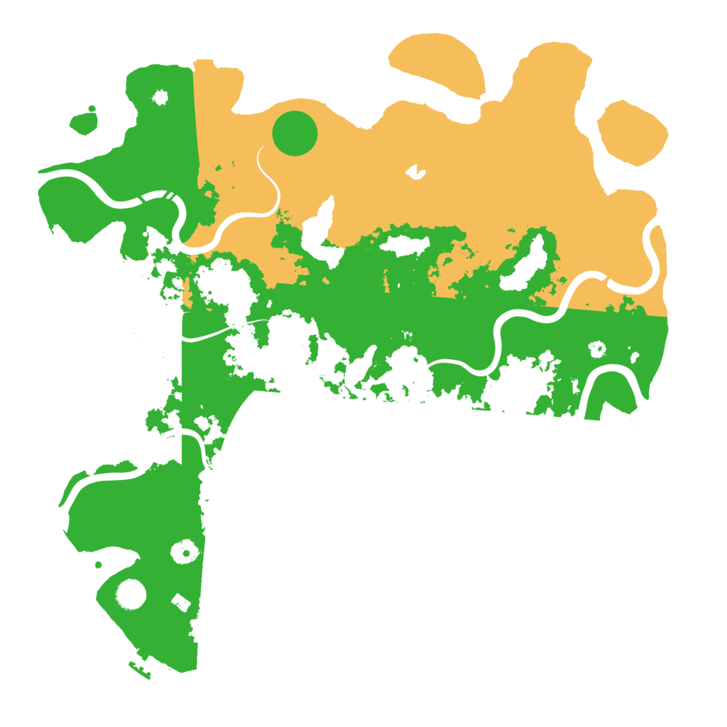 Biome Rust Map: Procedural Map, Size: 4250, Seed: 43266224