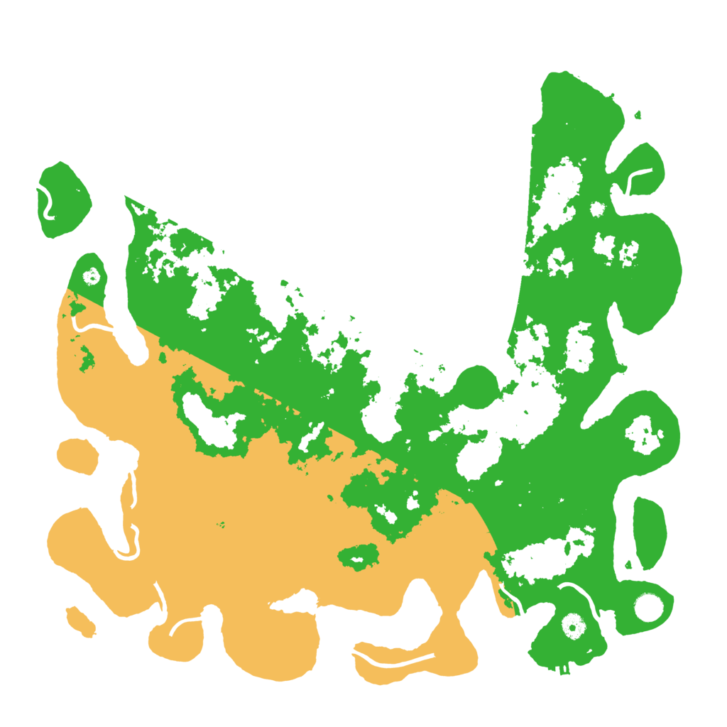 Biome Rust Map: Procedural Map, Size: 4500, Seed: 3412120