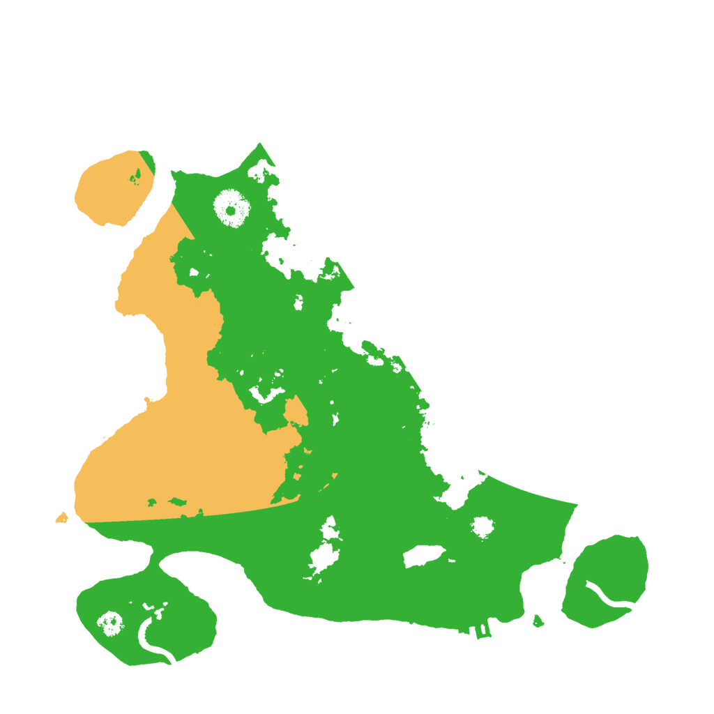 Biome Rust Map: Procedural Map, Size: 3000, Seed: 898977491