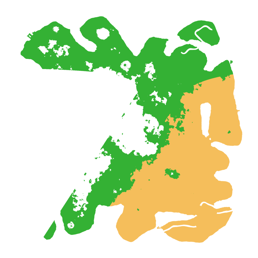 Biome Rust Map: Procedural Map, Size: 4000, Seed: 961188581