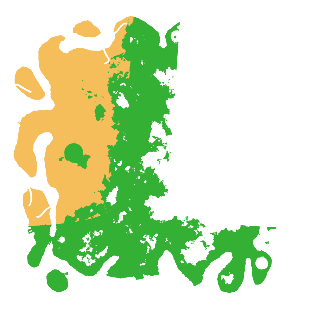 Biome Rust Map: Procedural Map, Size: 4350, Seed: 1736331934