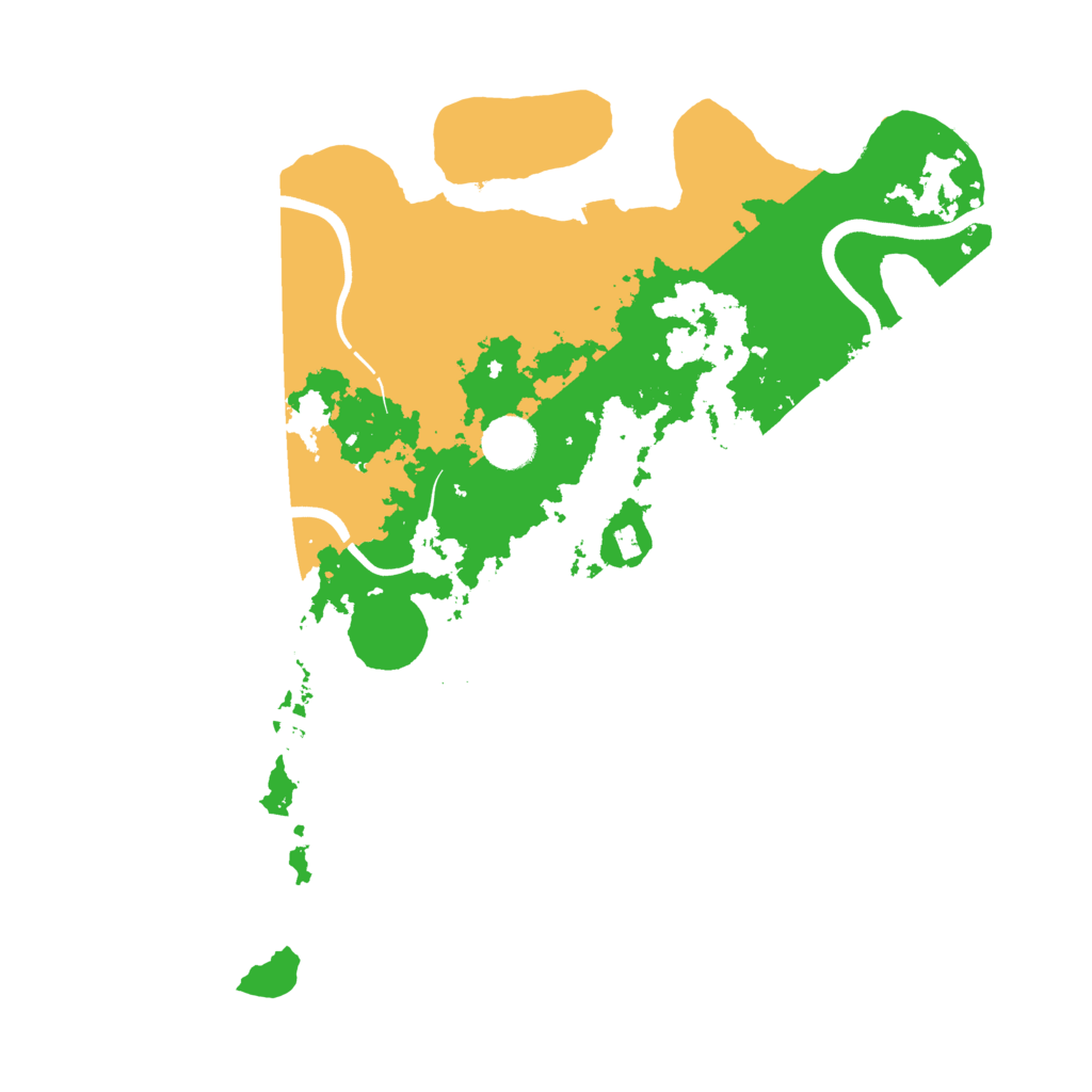 Biome Rust Map: Procedural Map, Size: 3750, Seed: 616263552