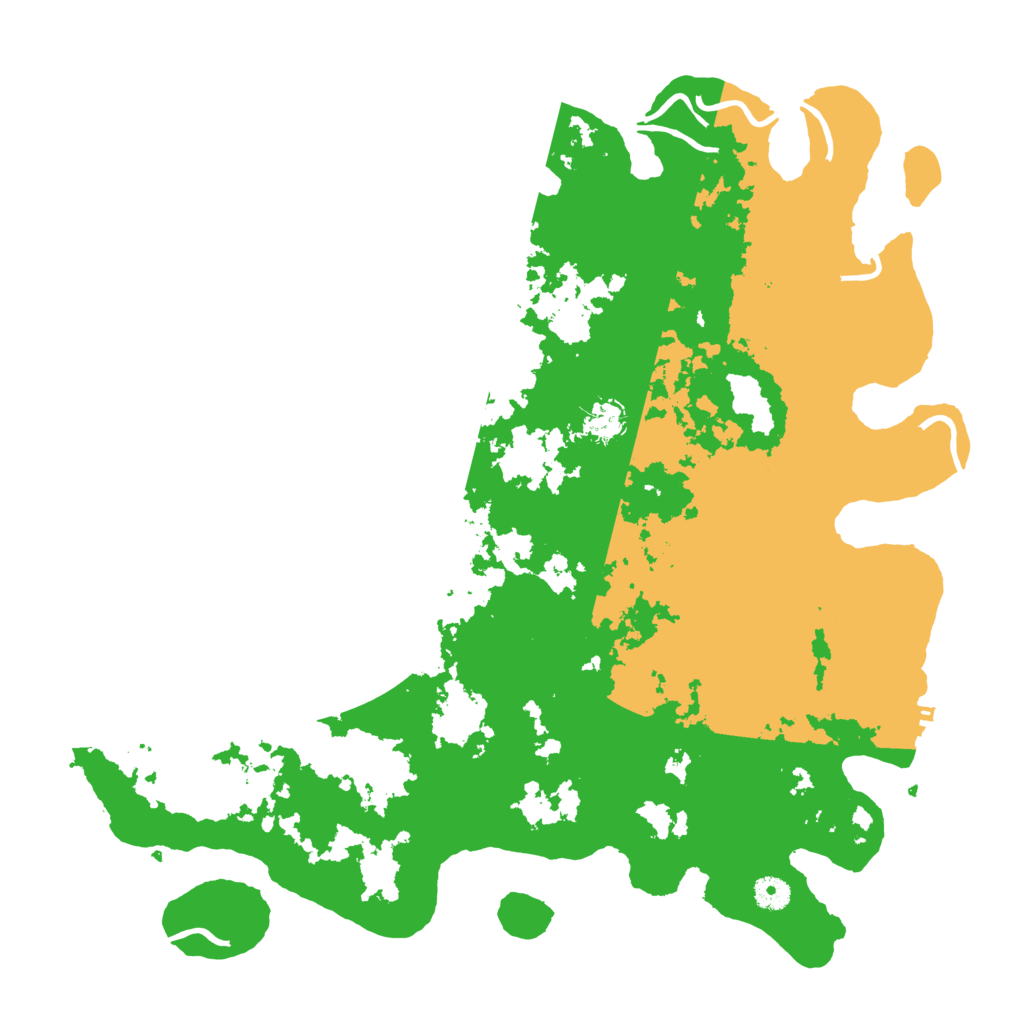 Biome Rust Map: Procedural Map, Size: 4400, Seed: 1534859880