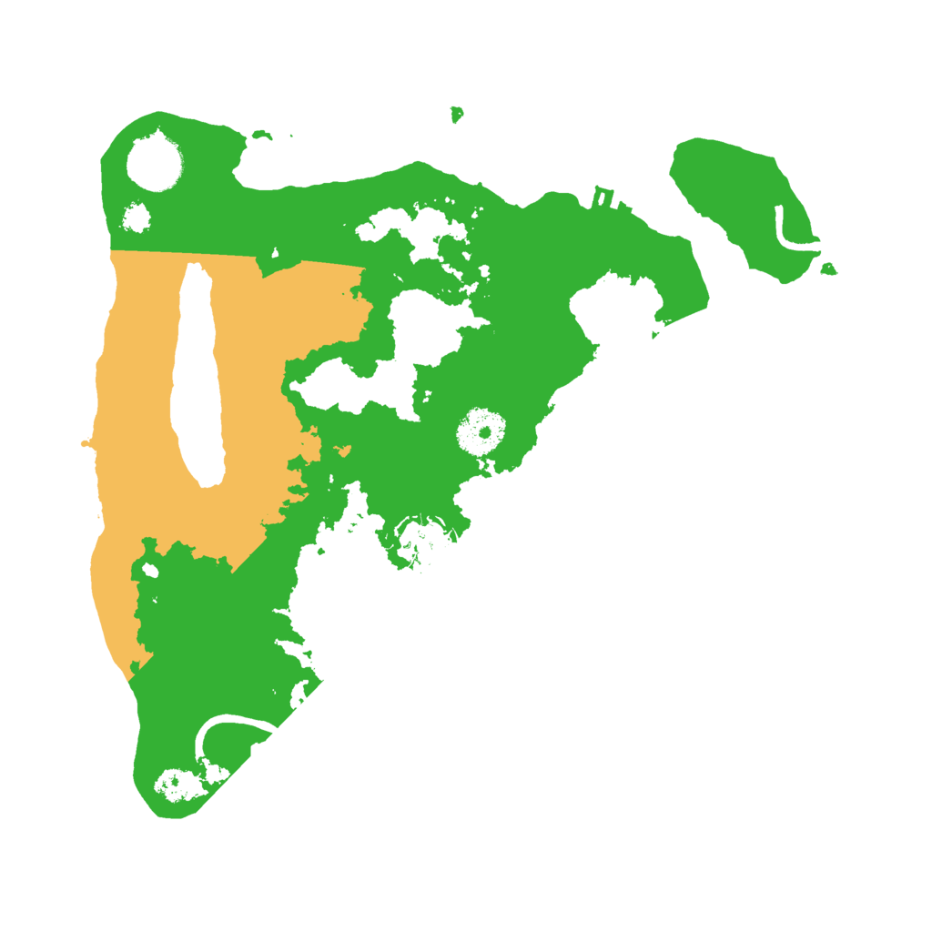 Biome Rust Map: Procedural Map, Size: 3000, Seed: 1190249448