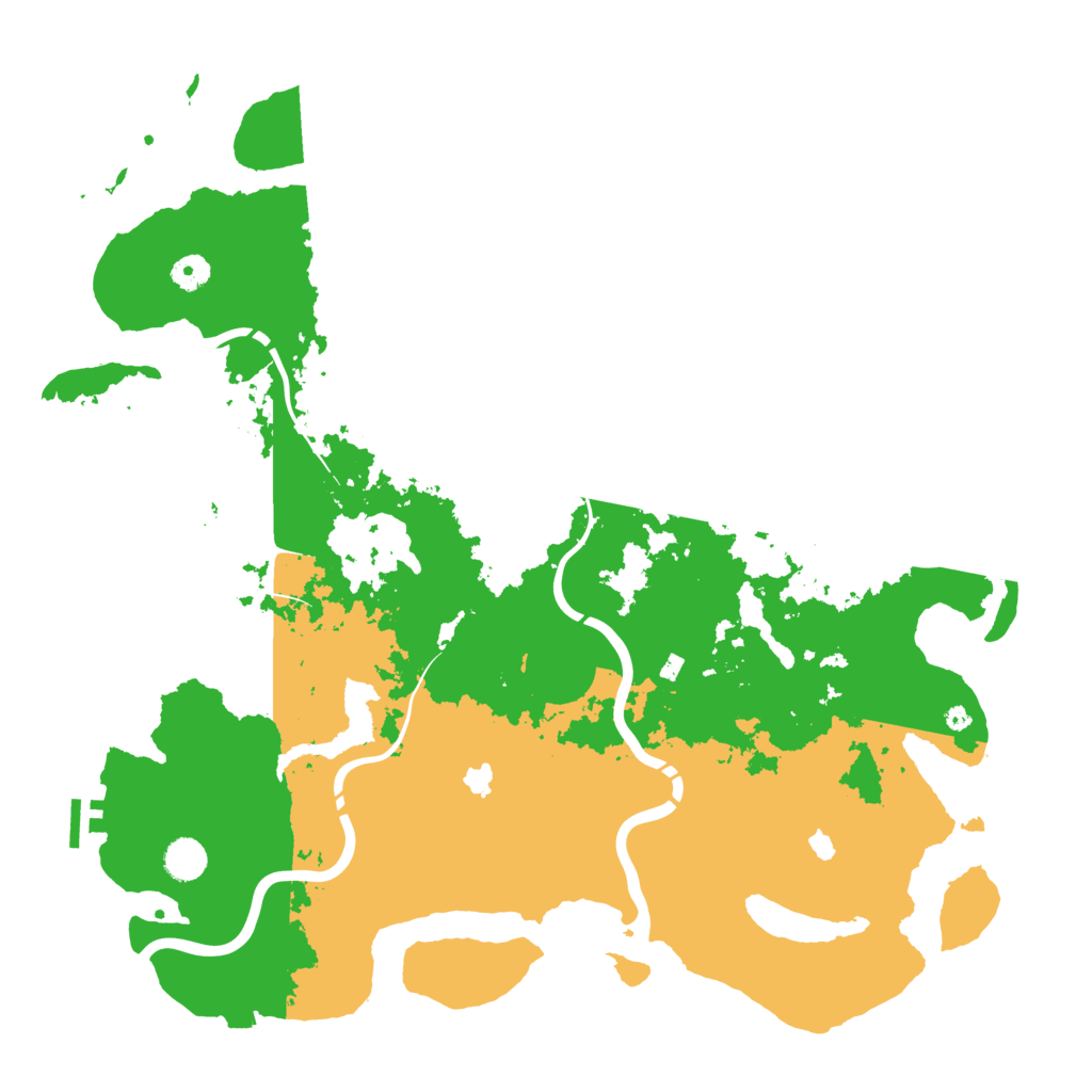 Biome Rust Map: Procedural Map, Size: 4500, Seed: 2114865043