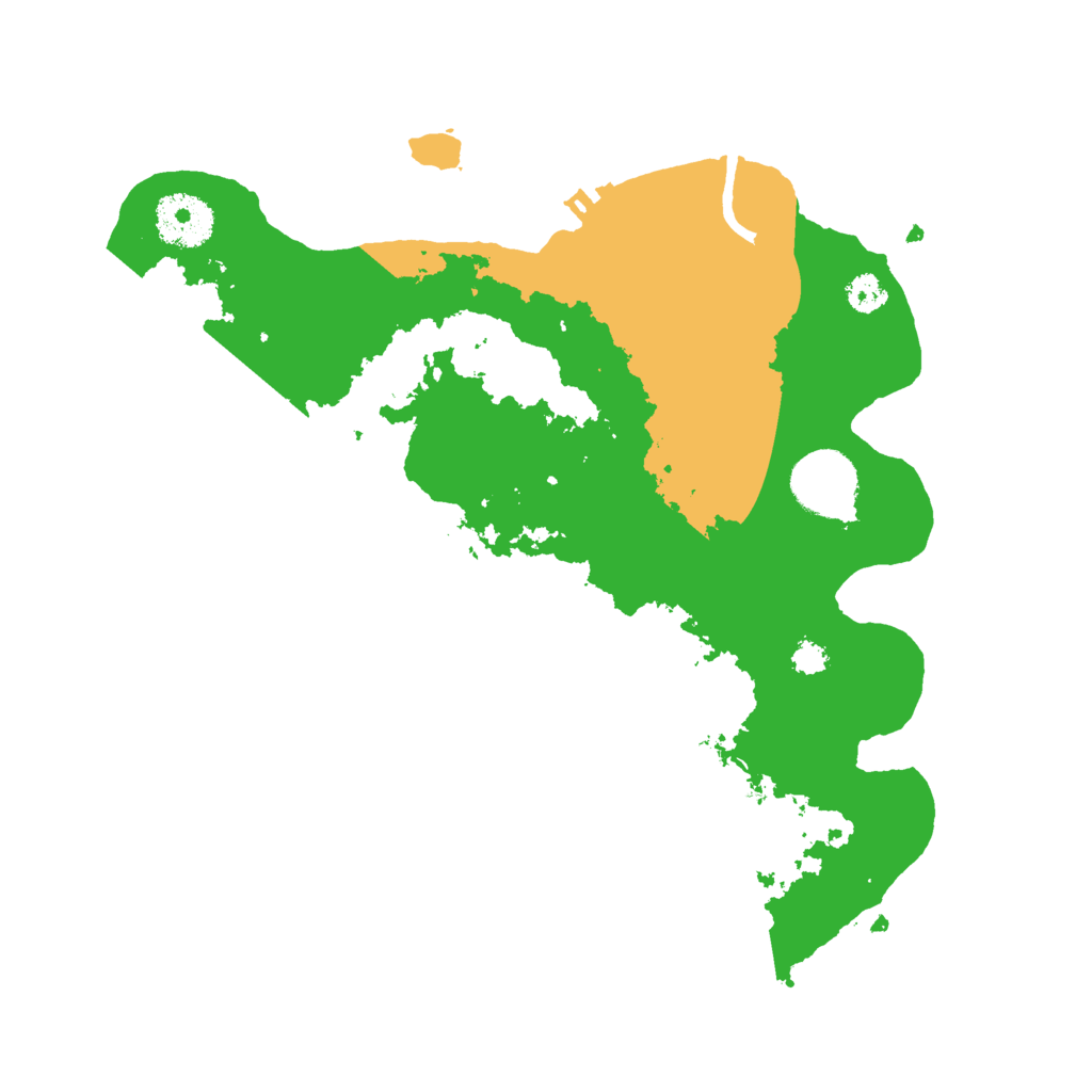 Biome Rust Map: Procedural Map, Size: 2950, Seed: 60