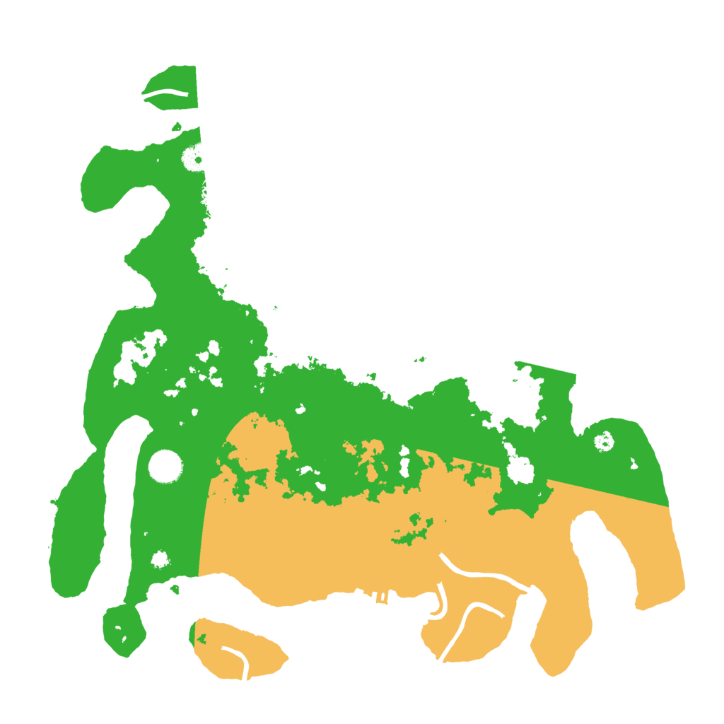 Biome Rust Map: Procedural Map, Size: 3800, Seed: 20643