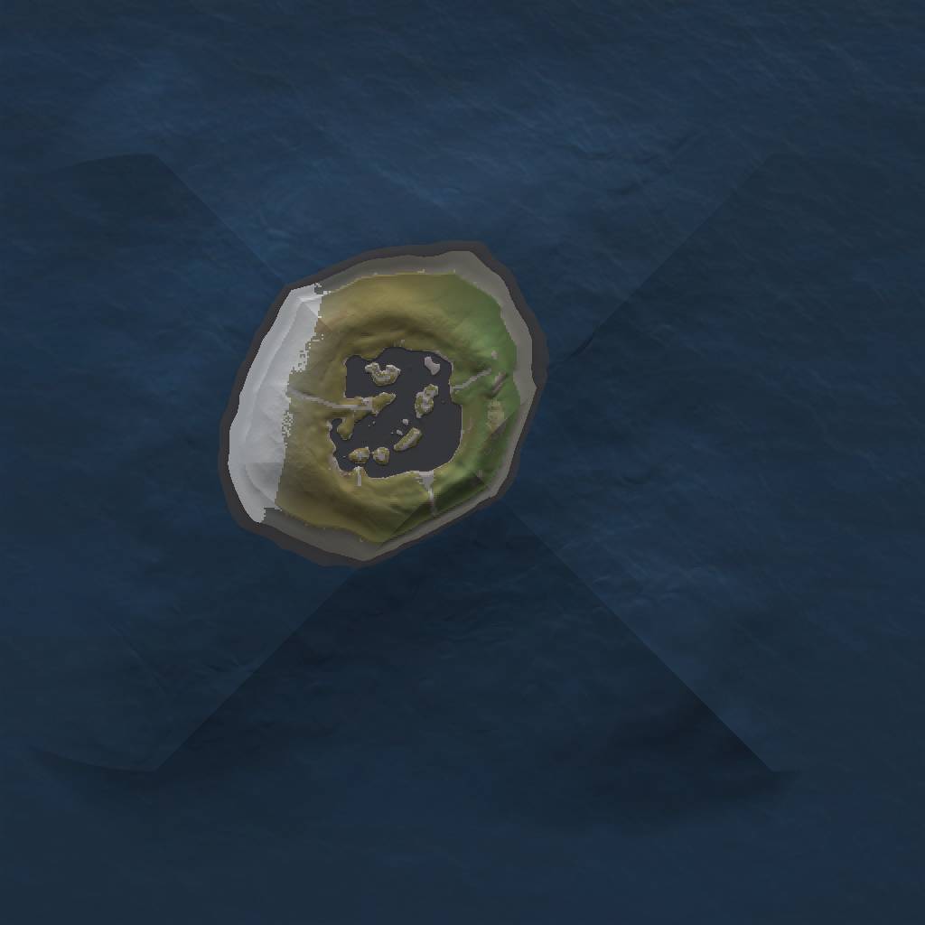 Rust Map: Barren, Size: 1000, Seed: 40028922, 3 Monuments