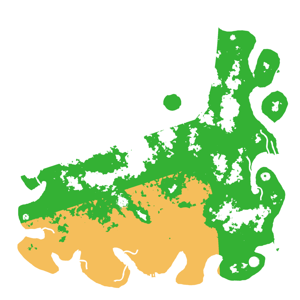 Biome Rust Map: Procedural Map, Size: 5000, Seed: 241840125