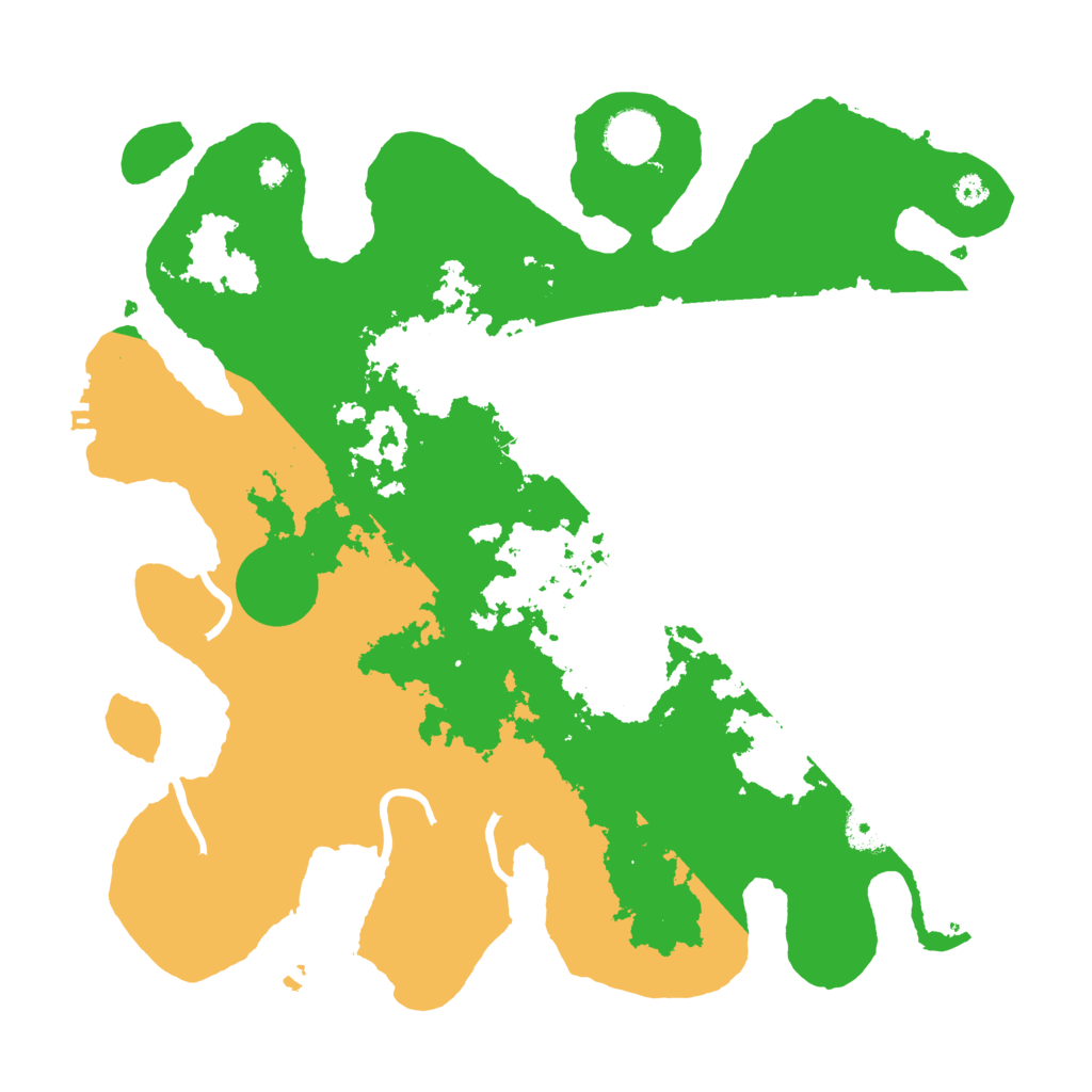 Biome Rust Map: Procedural Map, Size: 3500, Seed: 115076690