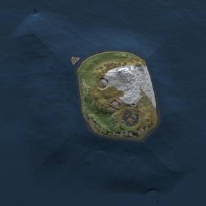 Thumbnail Rust Map: Procedural Map, Size: 1200, Seed: 1337, 3 Monuments