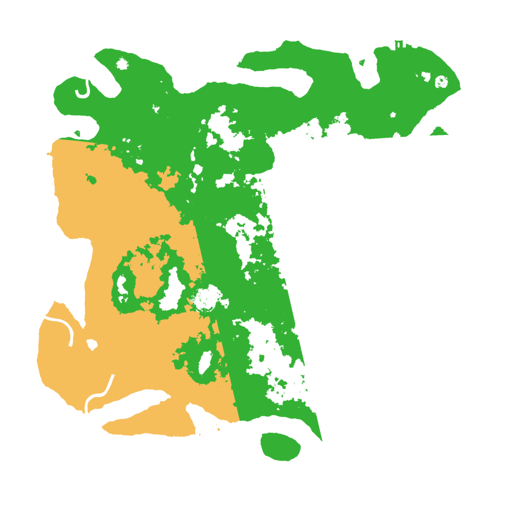 Biome Rust Map: Procedural Map, Size: 4000, Seed: 4441114