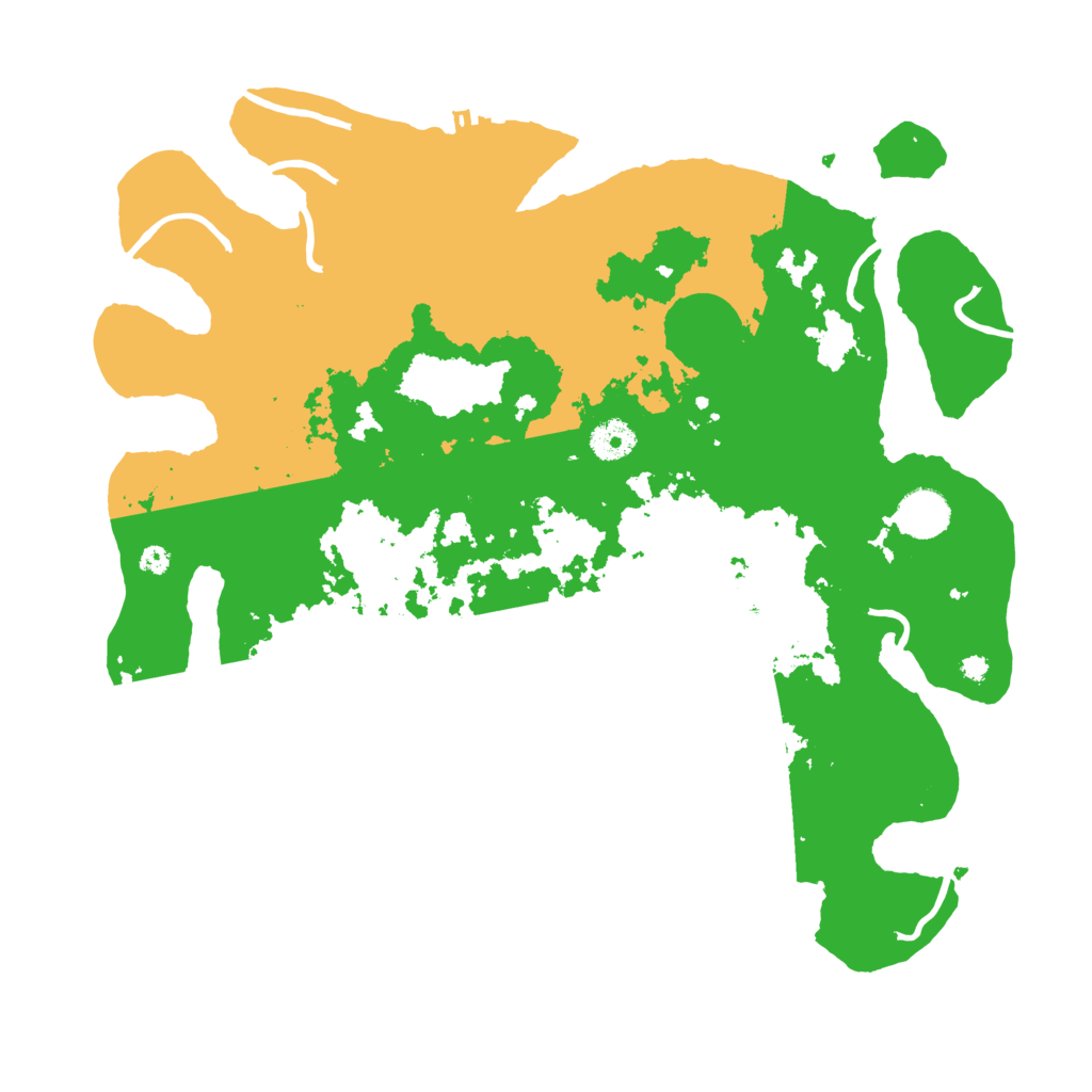 Biome Rust Map: Procedural Map, Size: 3850, Seed: 1202768519