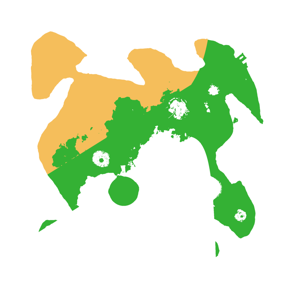 Biome Rust Map: Procedural Map, Size: 2650, Seed: 56