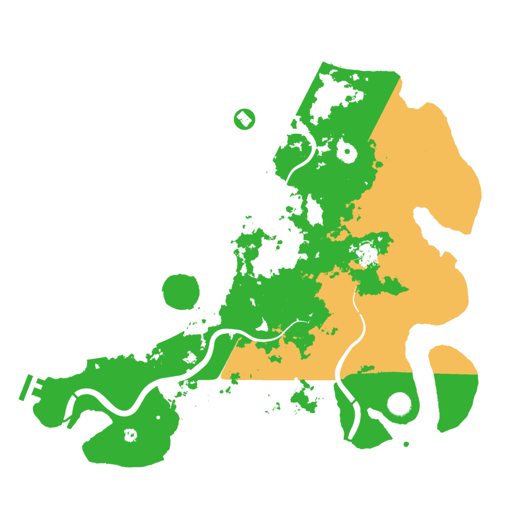 Biome Rust Map: Procedural Map, Size: 3800, Seed: 6485690