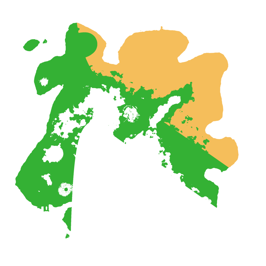 Biome Rust Map: Procedural Map, Size: 3000, Seed: 617219720