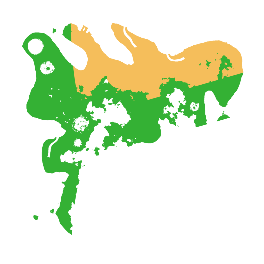 Biome Rust Map: Procedural Map, Size: 3000, Seed: 97981331