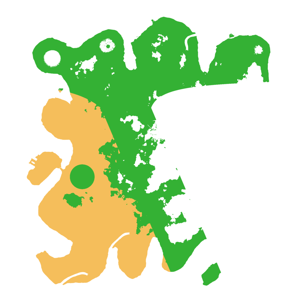 Biome Rust Map: Procedural Map, Size: 3300, Seed: 5432523