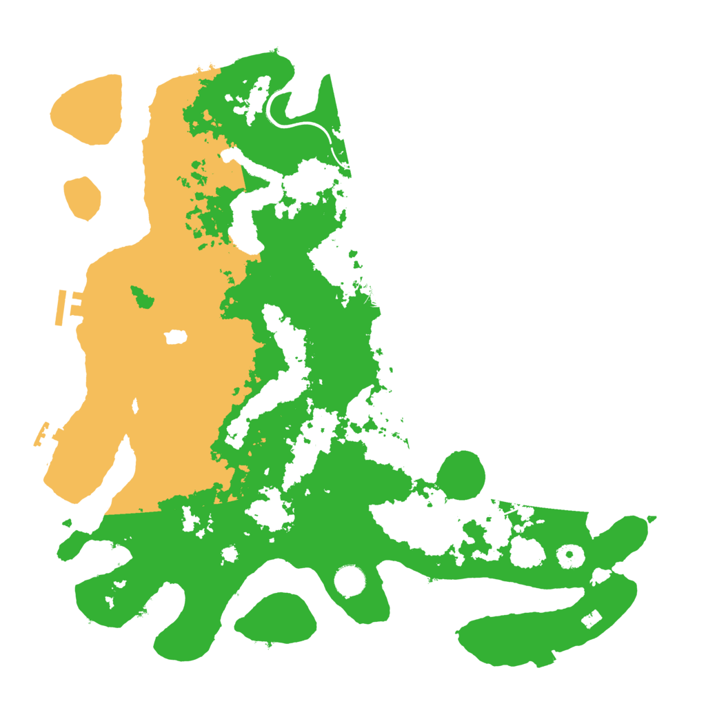 Biome Rust Map: Procedural Map, Size: 4000, Seed: 678193781