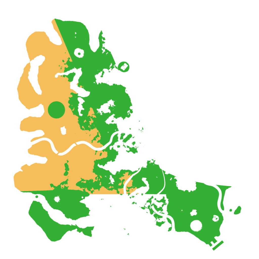 Biome Rust Map: Procedural Map, Size: 4000, Seed: 1487178762